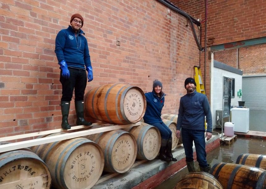 Heavy rains visited Derbyshire last week, bursting the banks of the River Derwent and flooding much of Ambergate, including White Peak Distillery