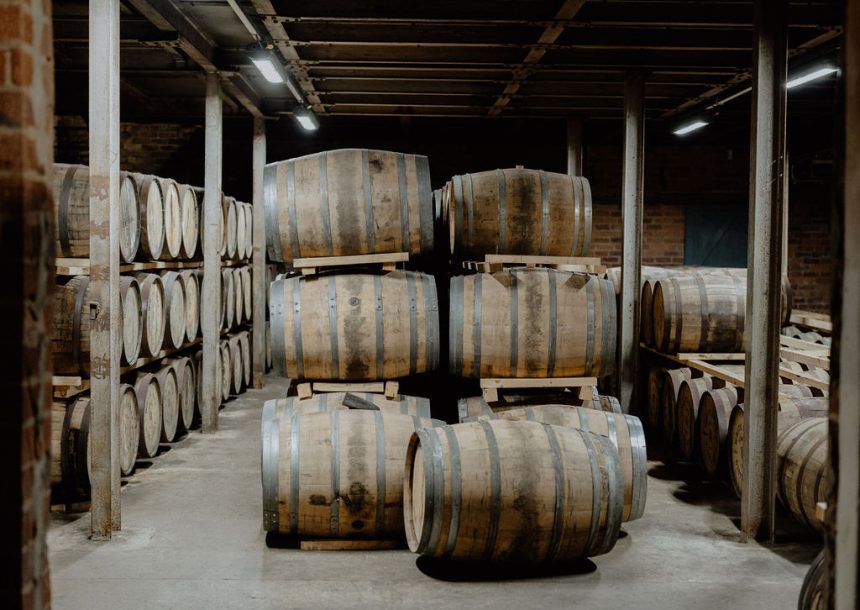 whisky barrels