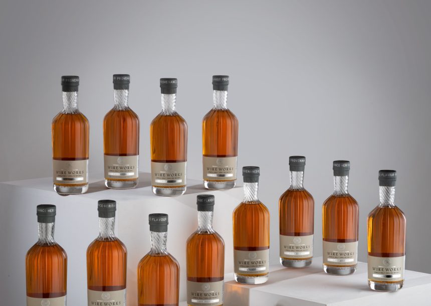 Bottles of Wire Works Whisky