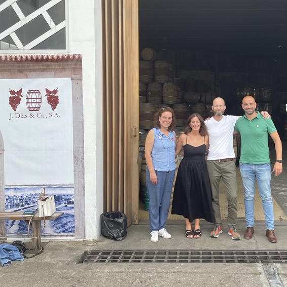 Founders at J.Dias cooperage